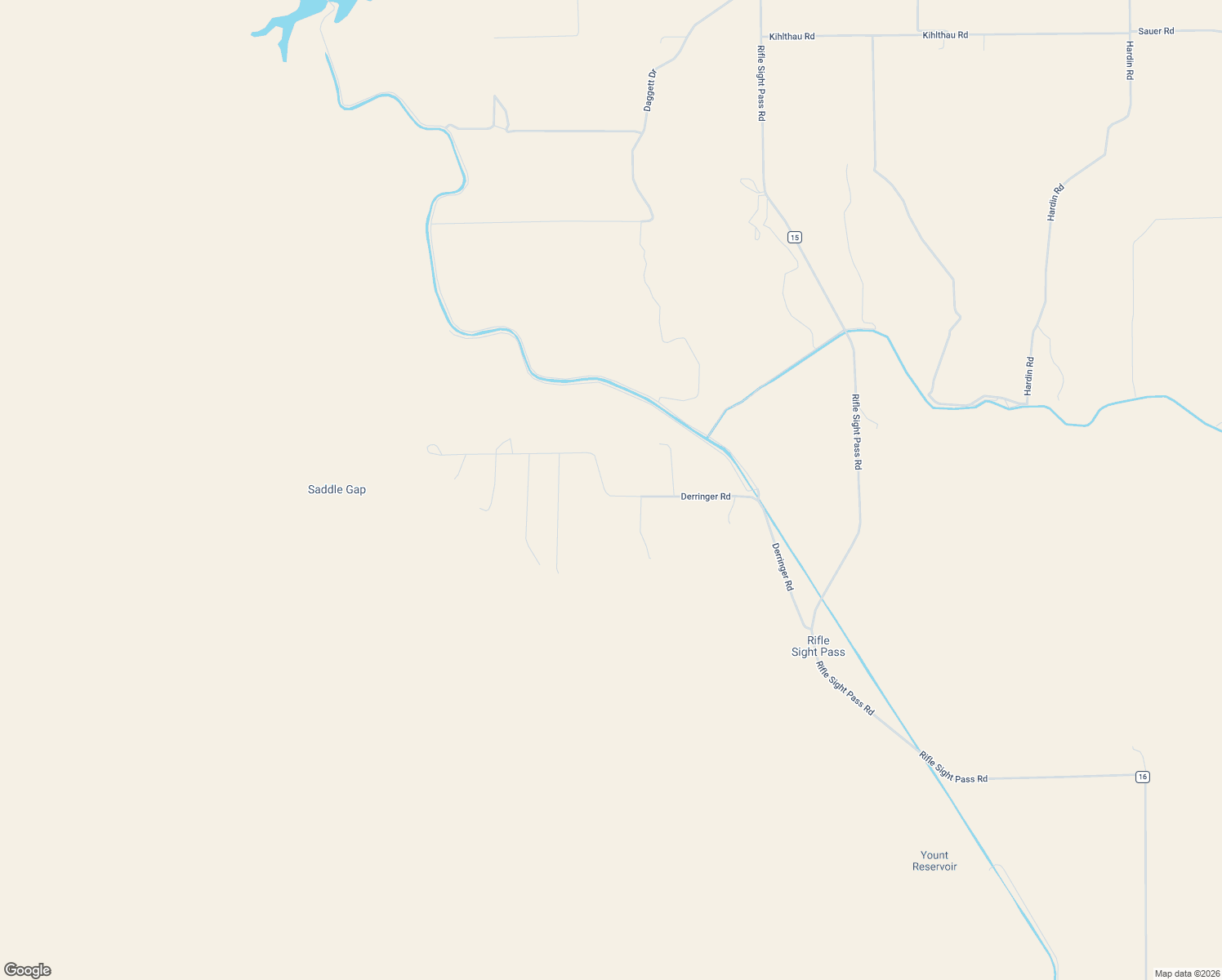 map of restaurants, bars, coffee shops, grocery stores, and more near 140682 Derringer Road in Mitchell