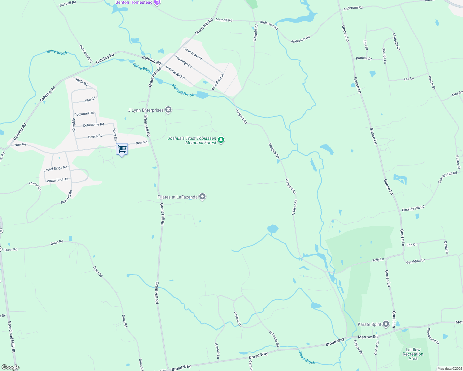 map of restaurants, bars, coffee shops, grocery stores, and more near 60 Summerwood Ridge in Tolland