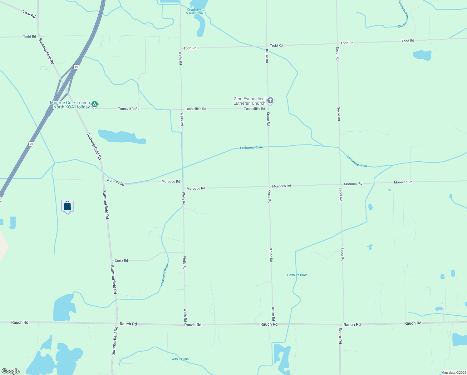 3913 Morocco Road, Petersburg MI Walk Score