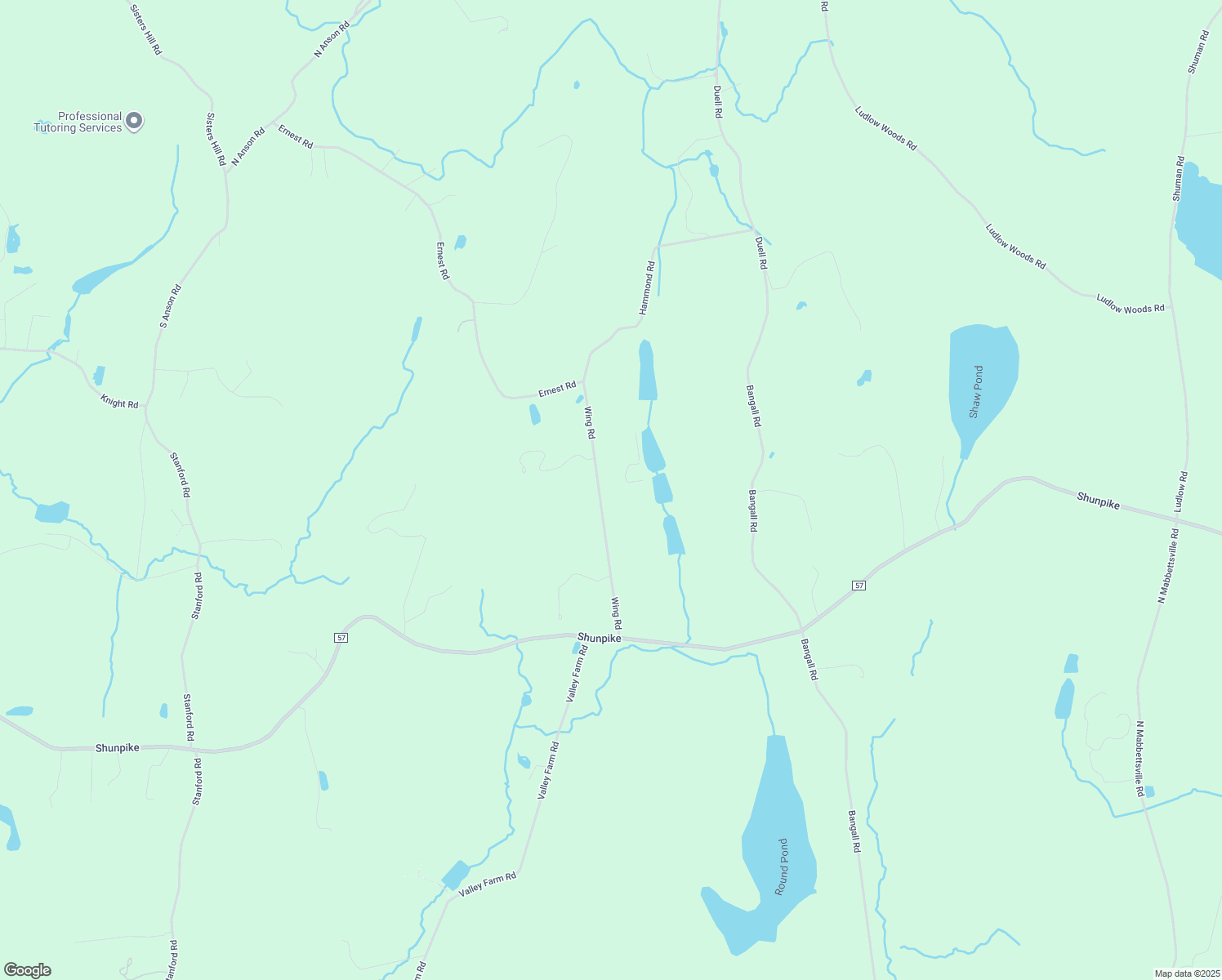 map of restaurants, bars, coffee shops, grocery stores, and more near 86 Wing Road in Millbrook