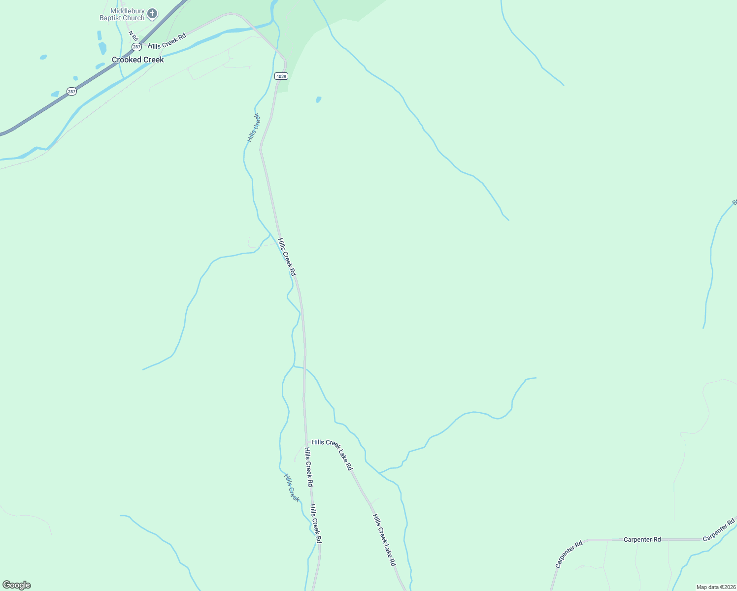 map of restaurants, bars, coffee shops, grocery stores, and more near 2492 Hills Creek Road in Wellsboro