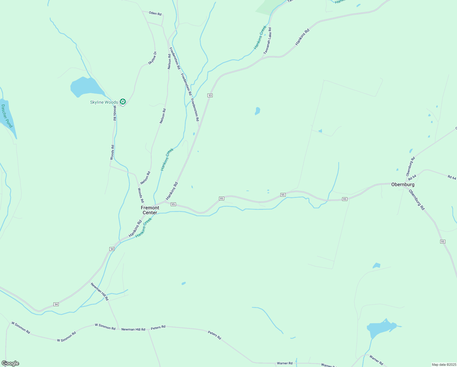 map of restaurants, bars, coffee shops, grocery stores, and more near in Fremont Center