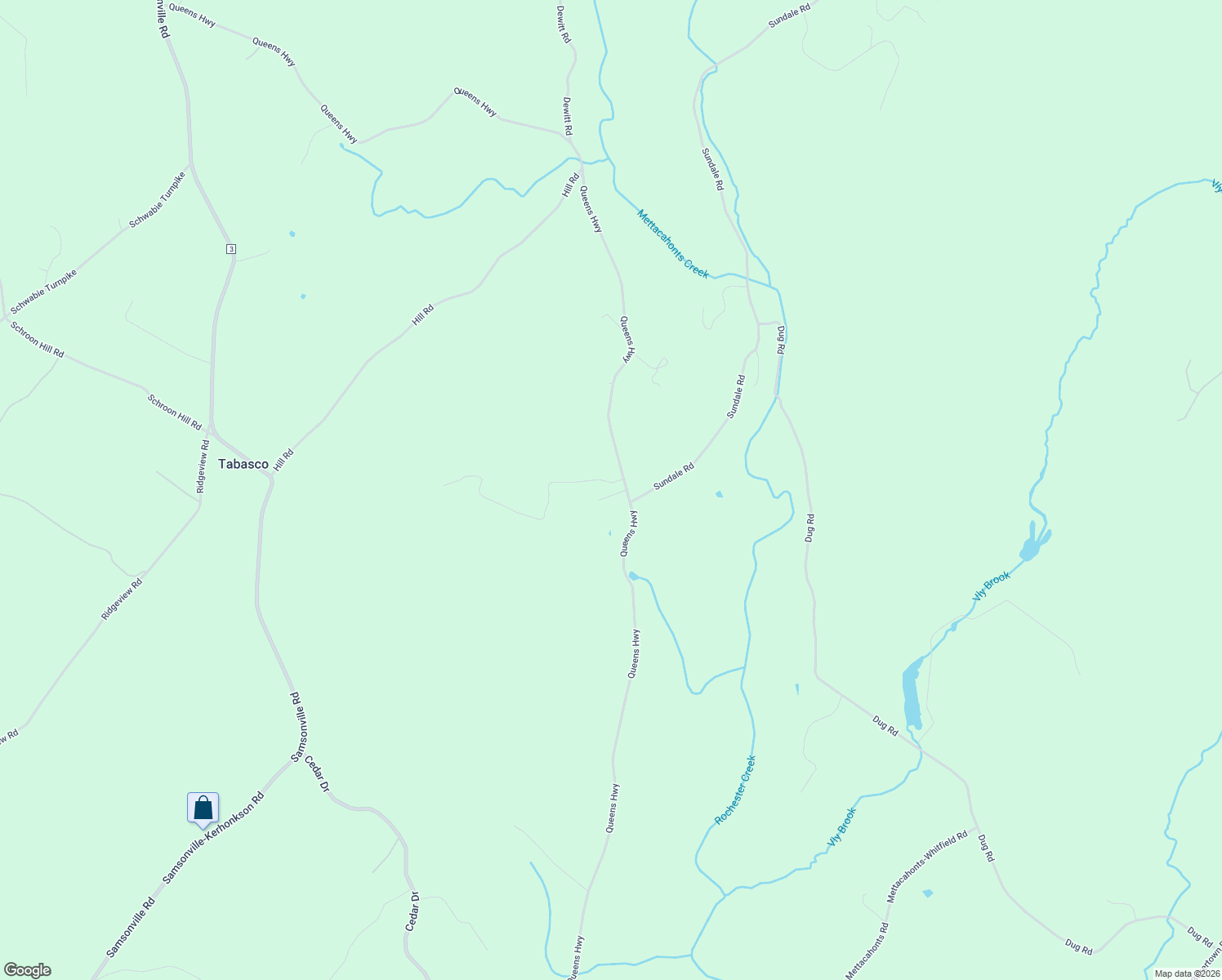 map of restaurants, bars, coffee shops, grocery stores, and more near 845 Queens Hwy in Accord