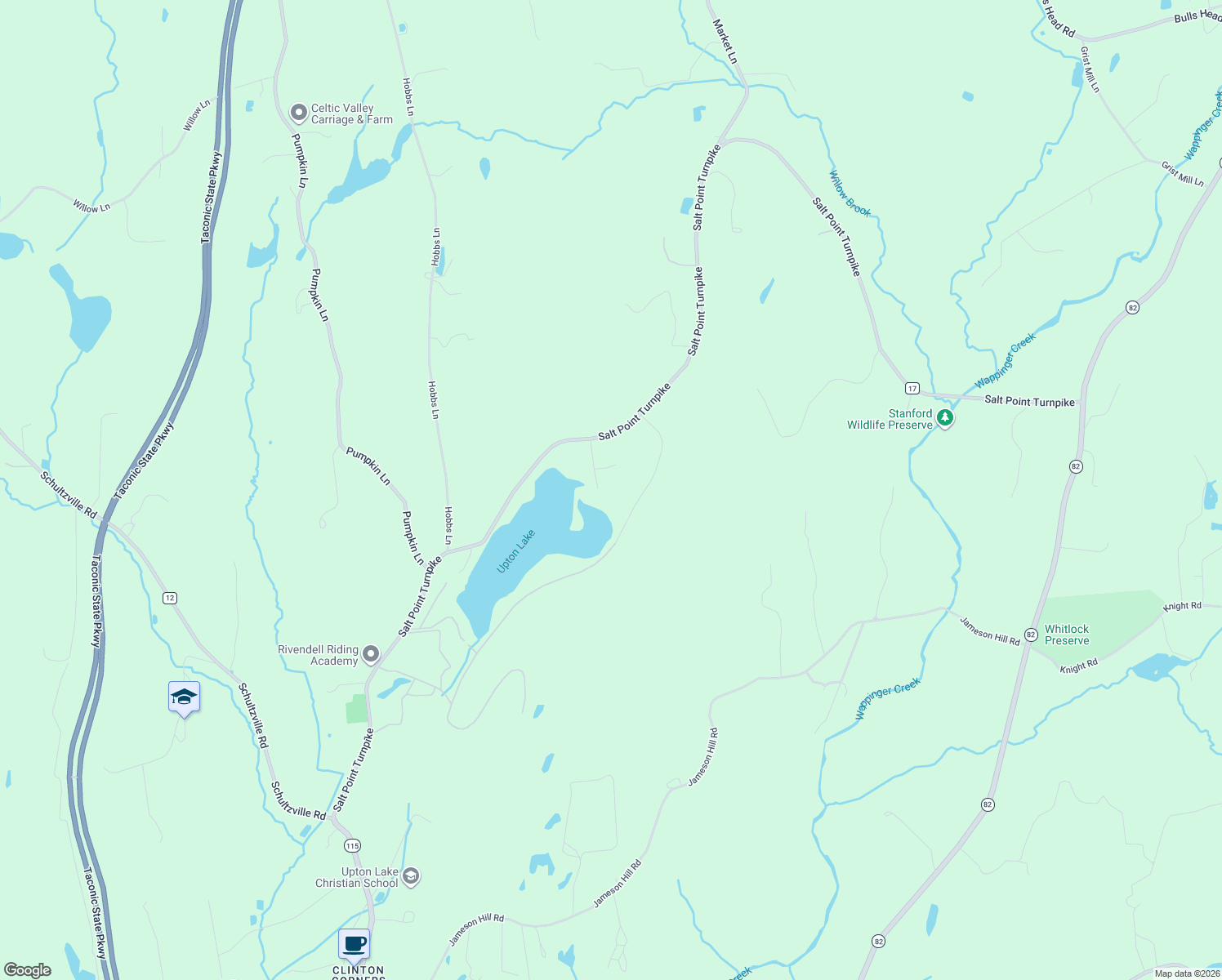 map of restaurants, bars, coffee shops, grocery stores, and more near 29 Drake Road in Dutchess County