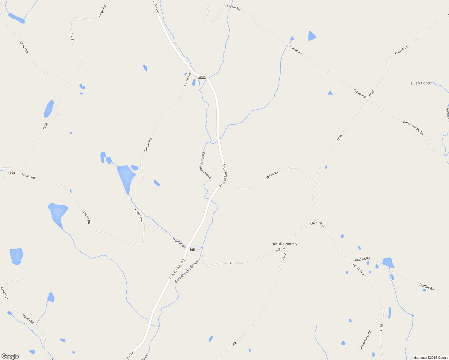 map of restaurants, bars, coffee shops, grocery stores, and more near State Route 3029 in Montrose