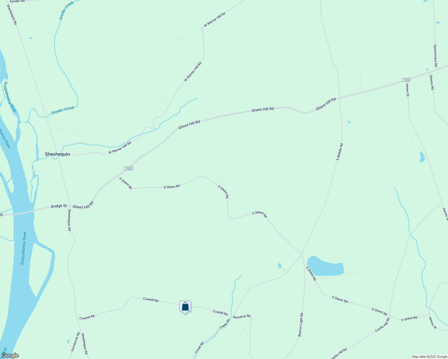 map of restaurants, bars, coffee shops, grocery stores, and more near 46 Ryegrass Lane in Ulster