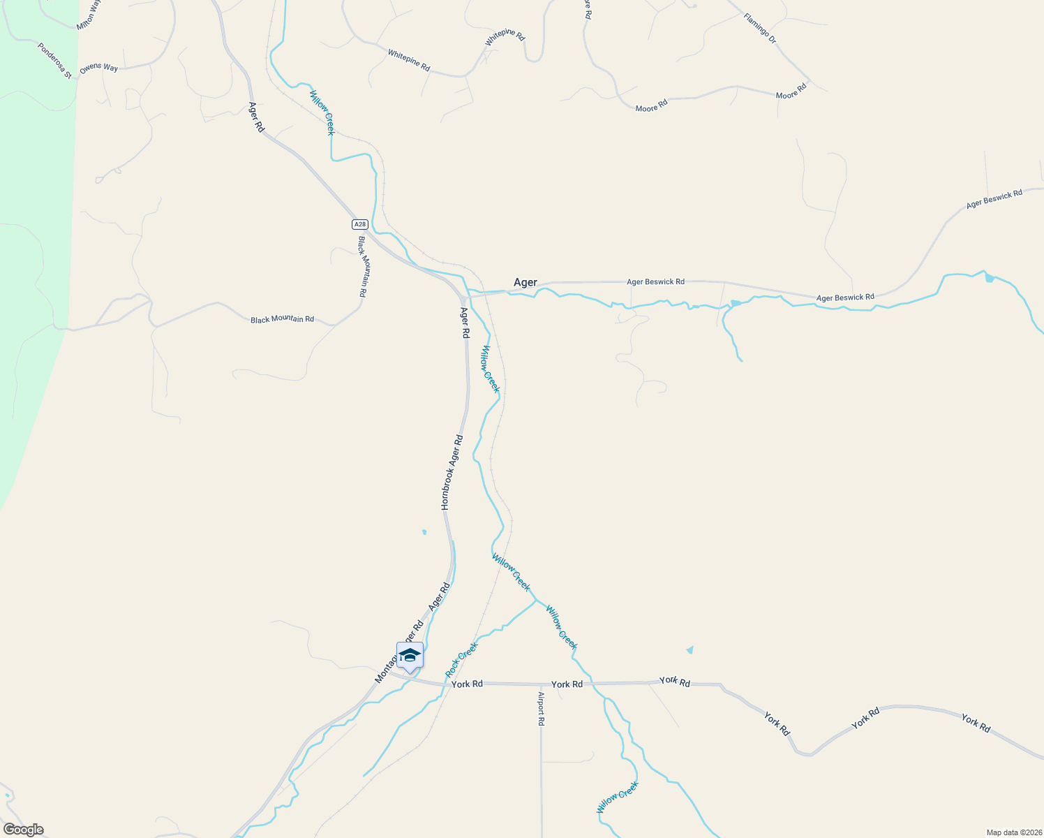 map of restaurants, bars, coffee shops, grocery stores, and more near 5320 Ager Beswick Road in Montague