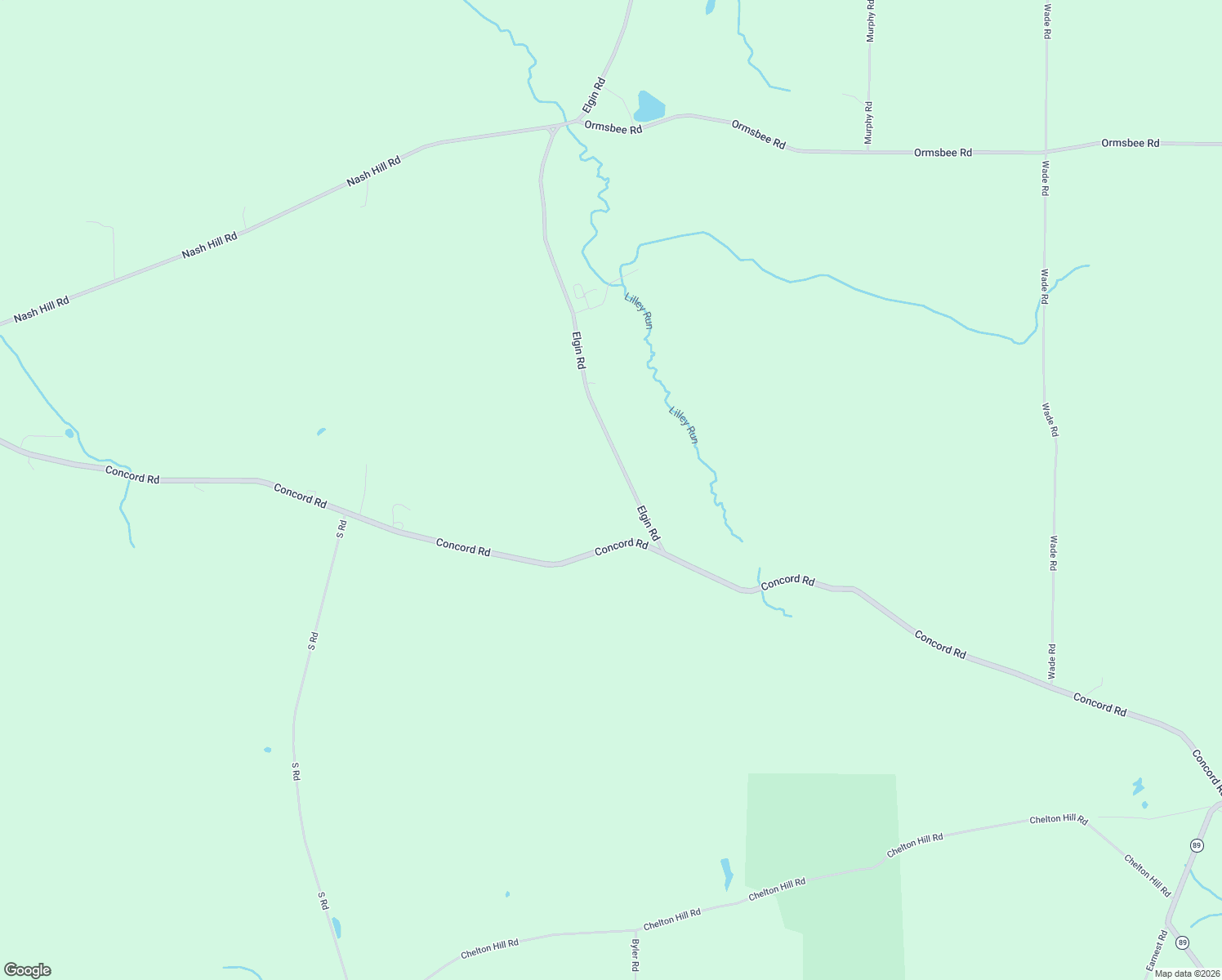 map of restaurants, bars, coffee shops, grocery stores, and more near 19466 Elgin Road in Corry