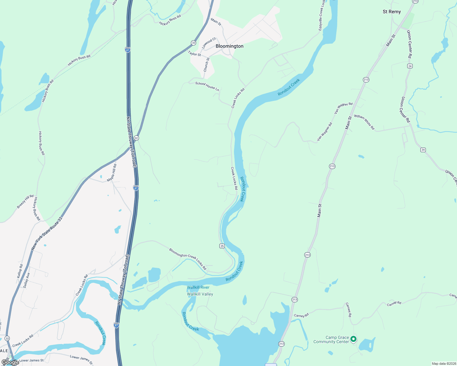 map of restaurants, bars, coffee shops, grocery stores, and more near 10 Winchell Ln in Rosendale