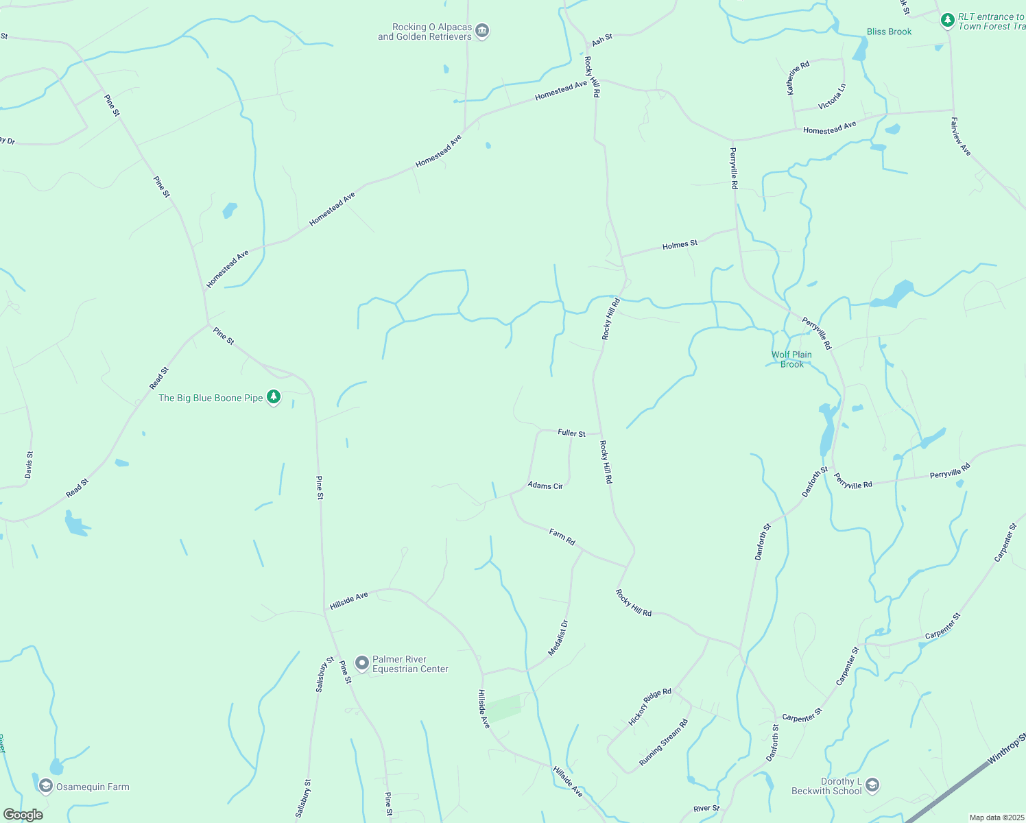 map of restaurants, bars, coffee shops, grocery stores, and more near 2 Clouds Way in Rehoboth