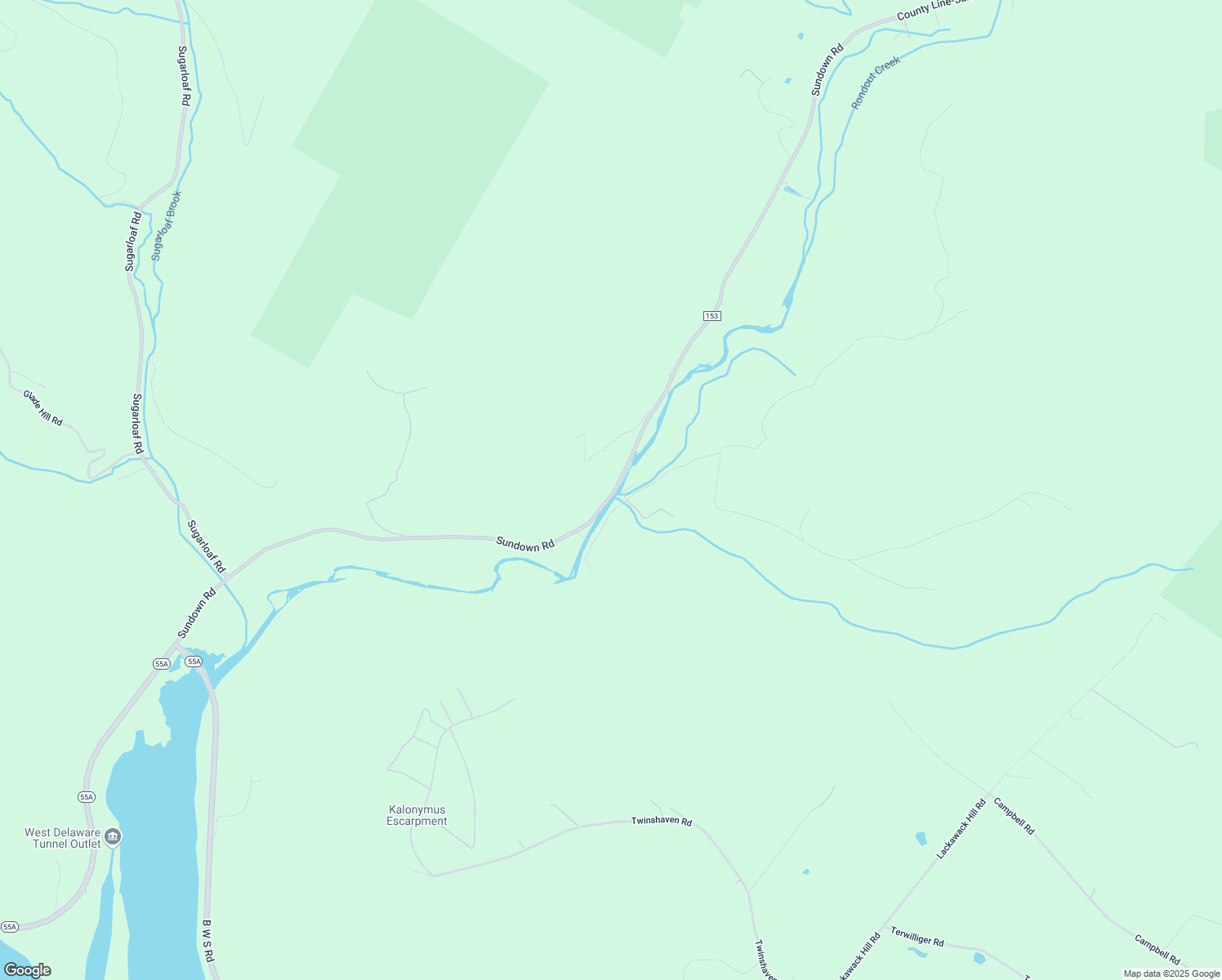 map of restaurants, bars, coffee shops, grocery stores, and more near 263 Sundown Road in Grahamsville
