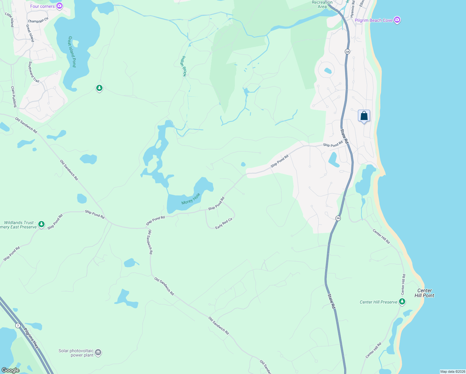 map of restaurants, bars, coffee shops, grocery stores, and more near 481 Ship Pond Rd in Plymouth