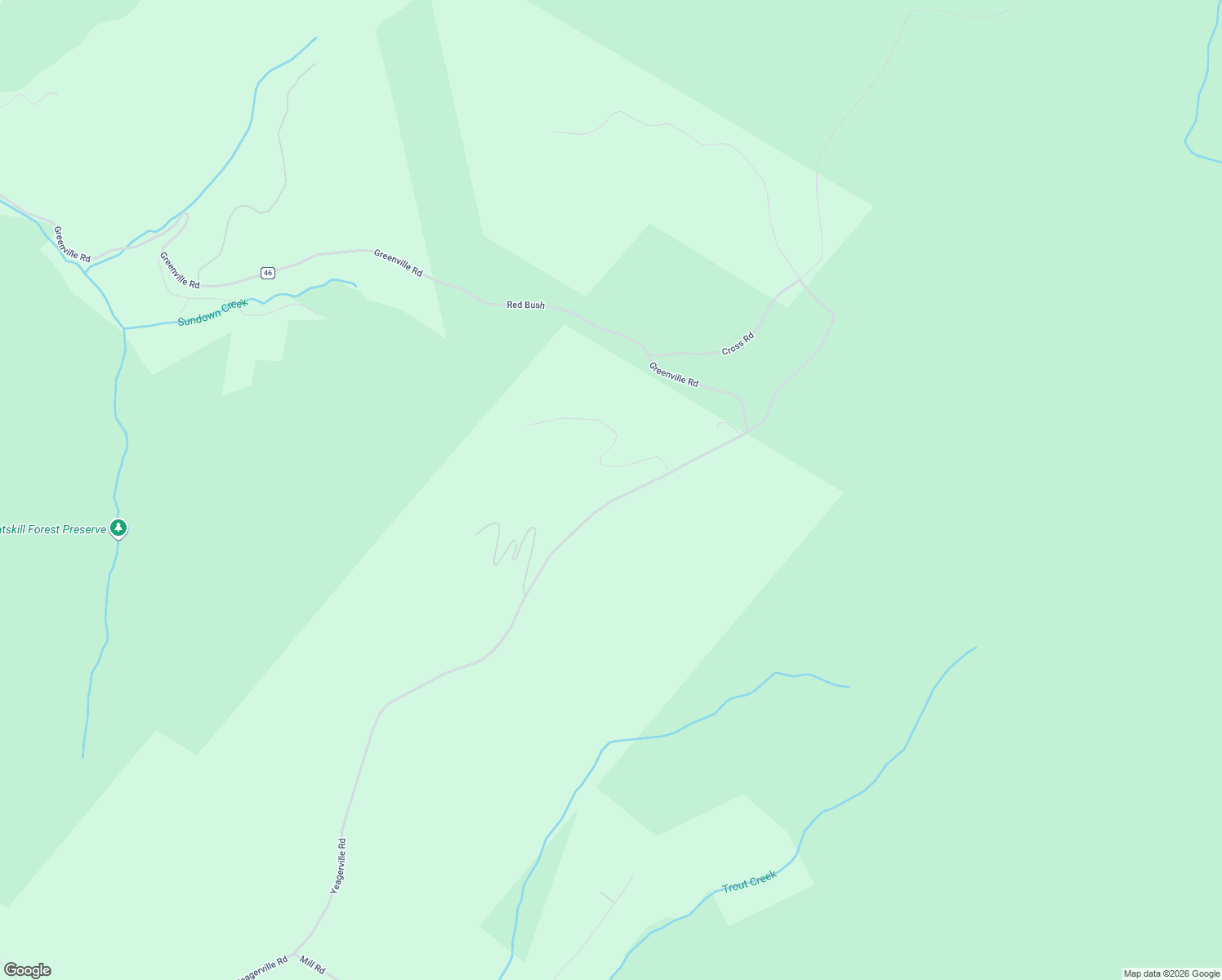map of restaurants, bars, coffee shops, grocery stores, and more near 455 Yeagerville Road in Grahamsville