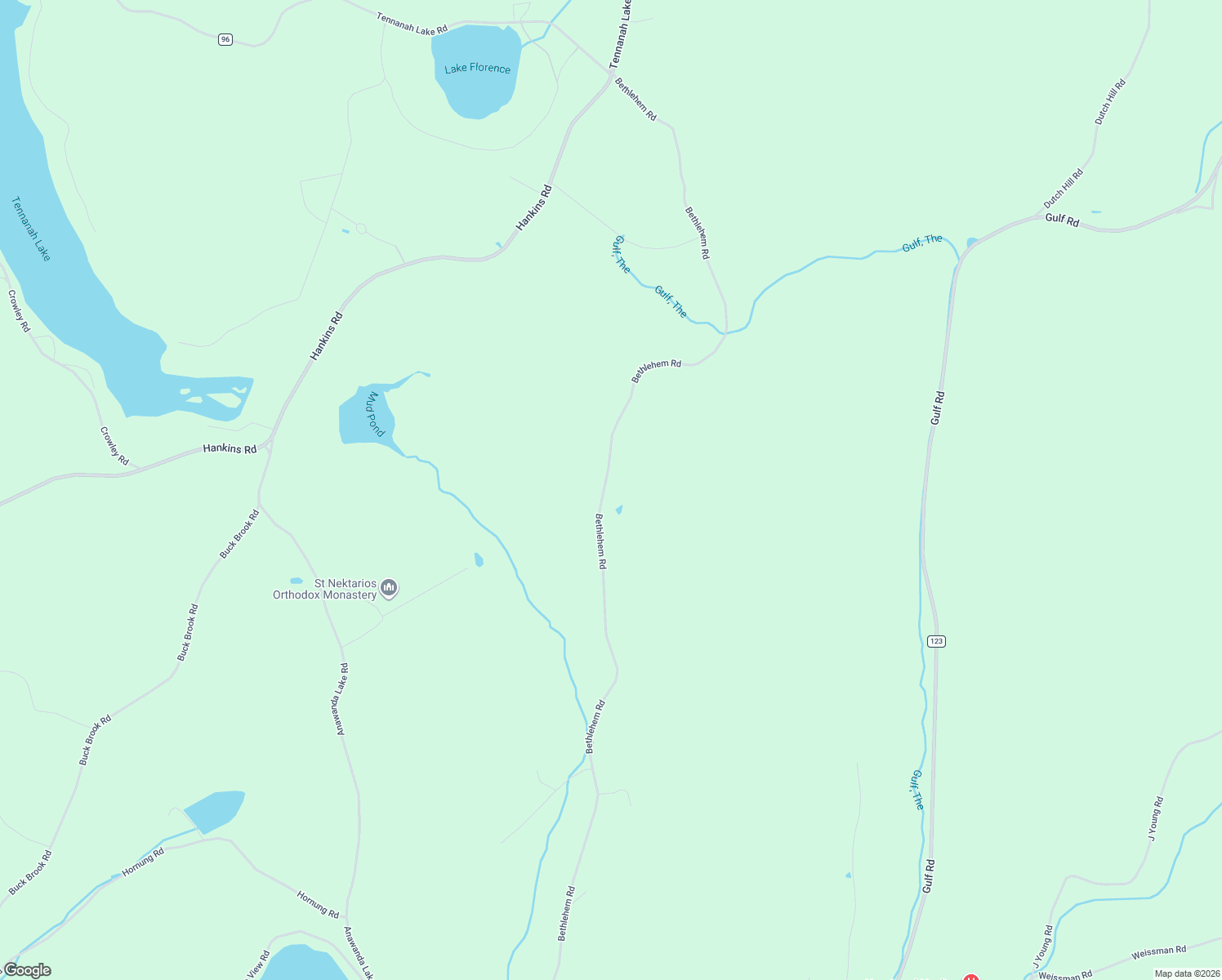 map of restaurants, bars, coffee shops, grocery stores, and more near 578 Bethlehem Road in Roscoe