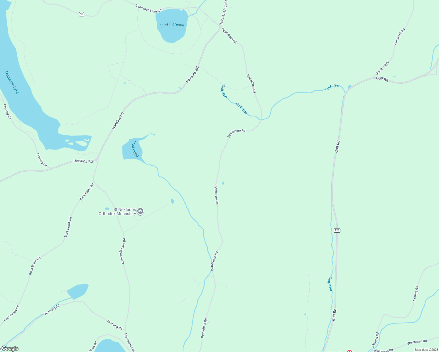 map of restaurants, bars, coffee shops, grocery stores, and more near 578 Bethlehem Road in Roscoe