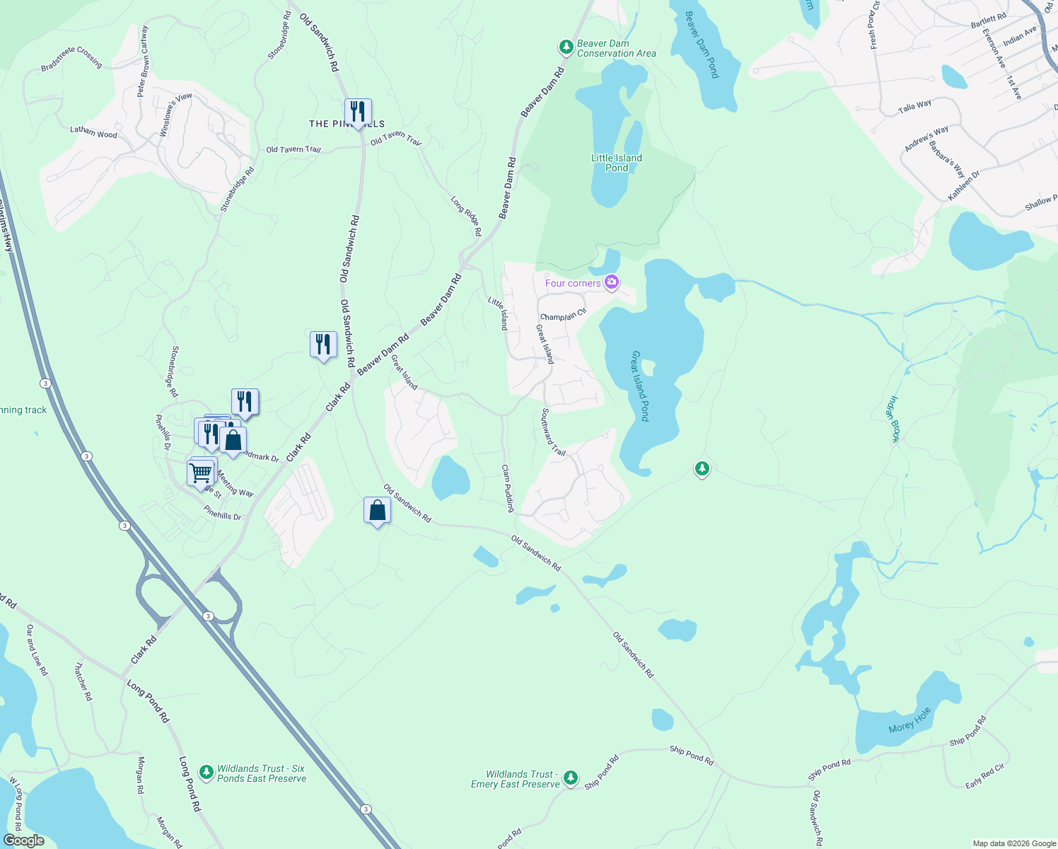 map of restaurants, bars, coffee shops, grocery stores, and more near 15 Belltree in Plymouth