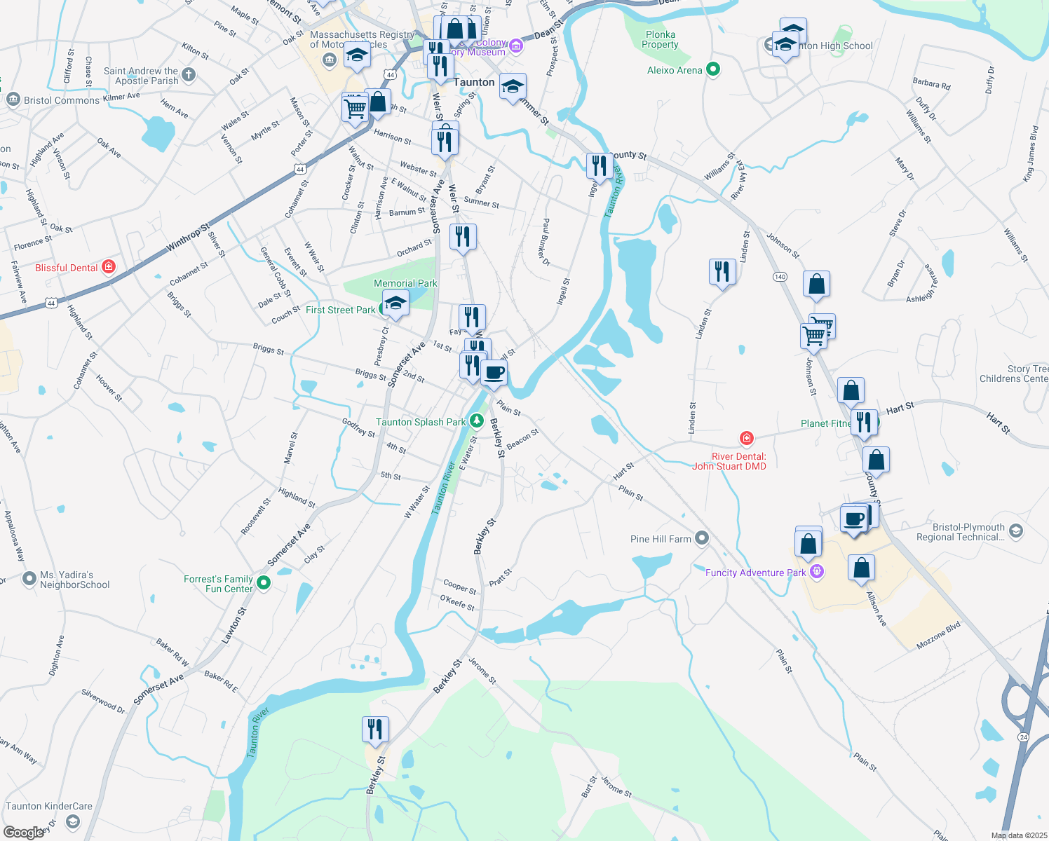 29 Plain Street, Taunton MA Walk Score