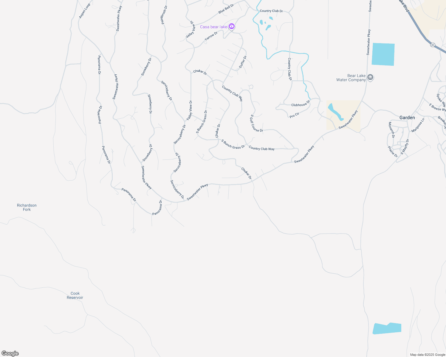 map of restaurants, bars, coffee shops, grocery stores, and more near 322 West Chukar Circle in Garden City