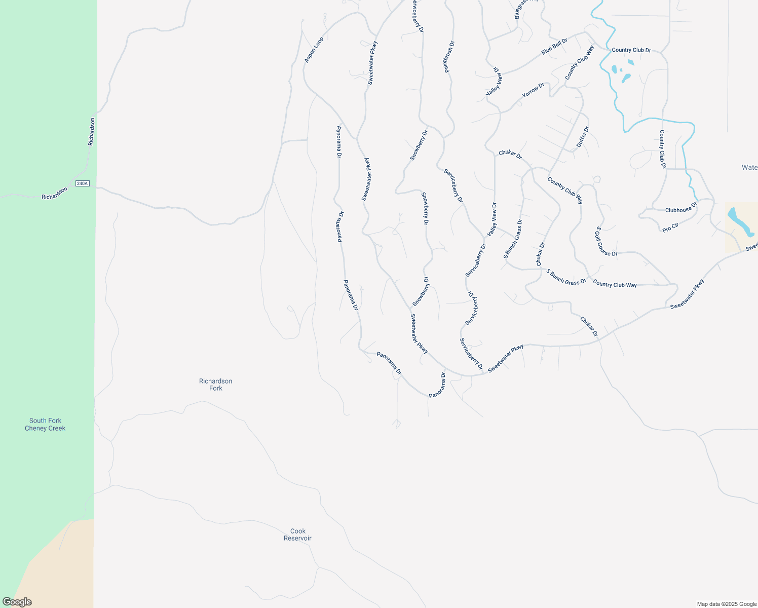 map of restaurants, bars, coffee shops, grocery stores, and more near 3289 South Mules Ear Circle in Garden City