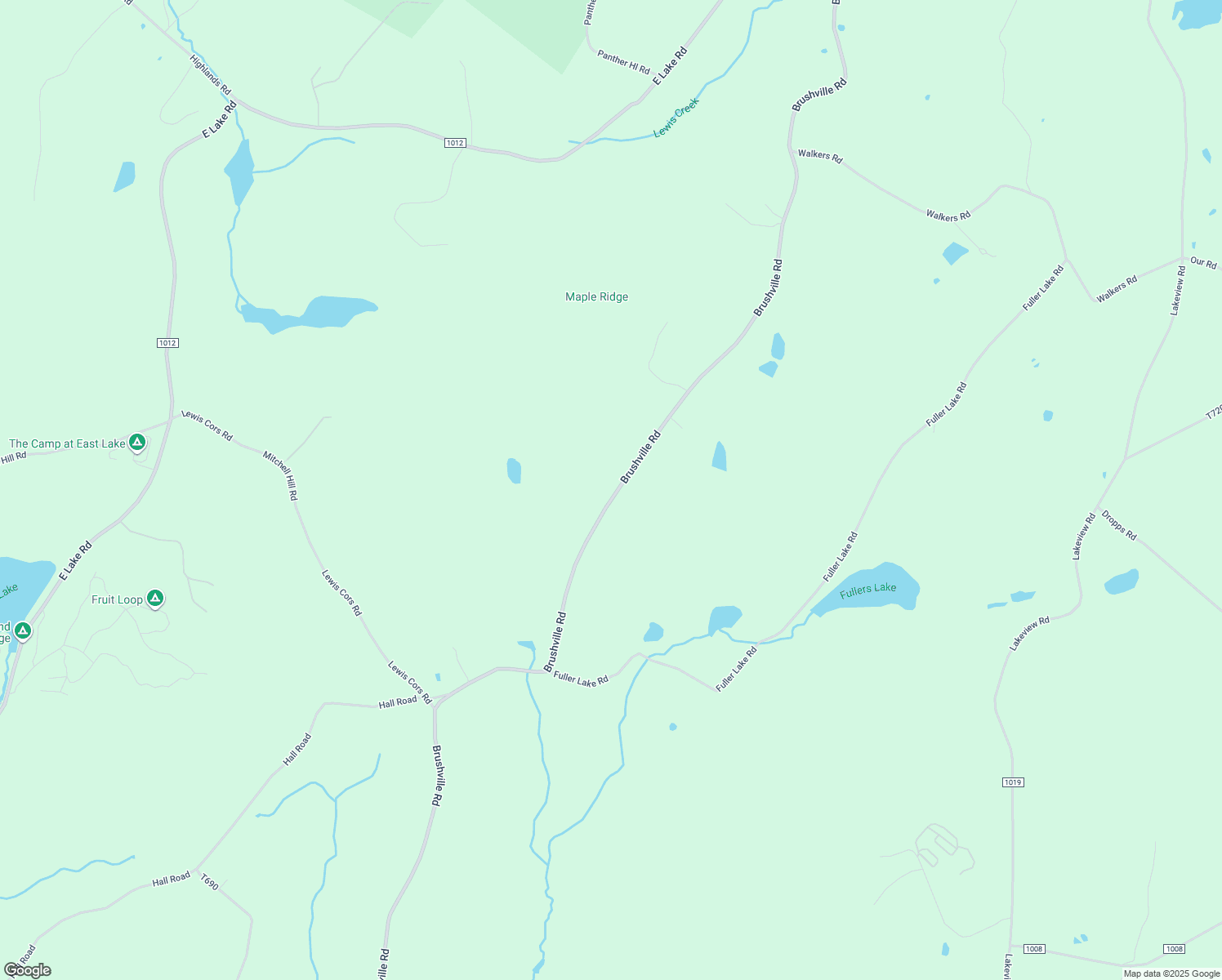 map of restaurants, bars, coffee shops, grocery stores, and more near 2787 Brushville Road in Susquehanna