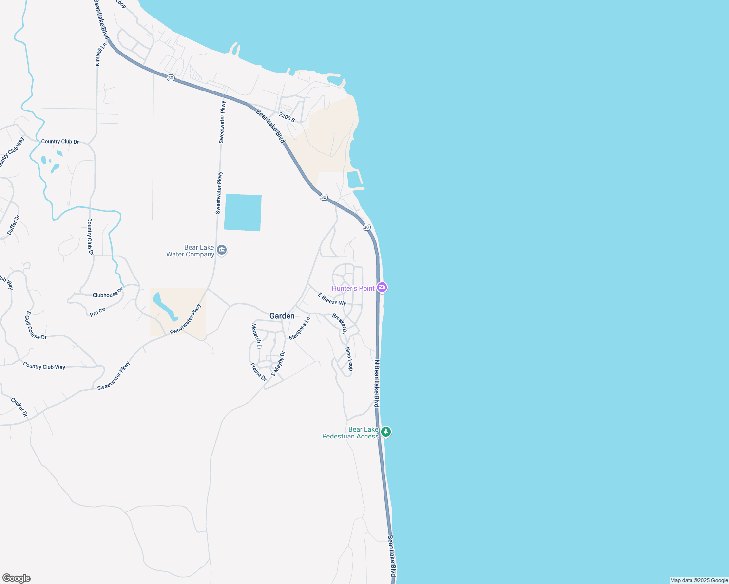 map of restaurants, bars, coffee shops, grocery stores, and more near 2958 Edgemont Drive in Garden City