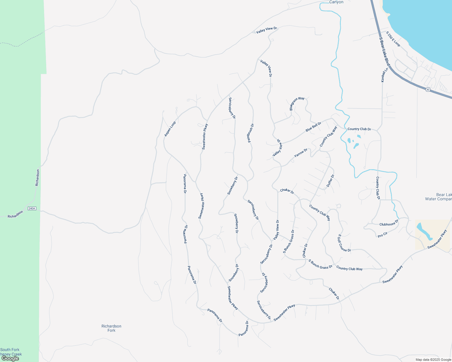 map of restaurants, bars, coffee shops, grocery stores, and more near 819 Snowberry Circle in Garden City