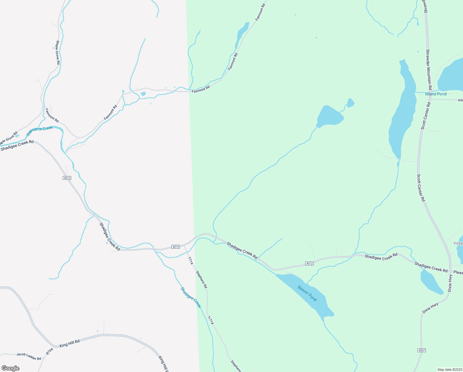 map of restaurants, bars, coffee shops, grocery stores, and more near 48 Island Lake Road in Starrucca