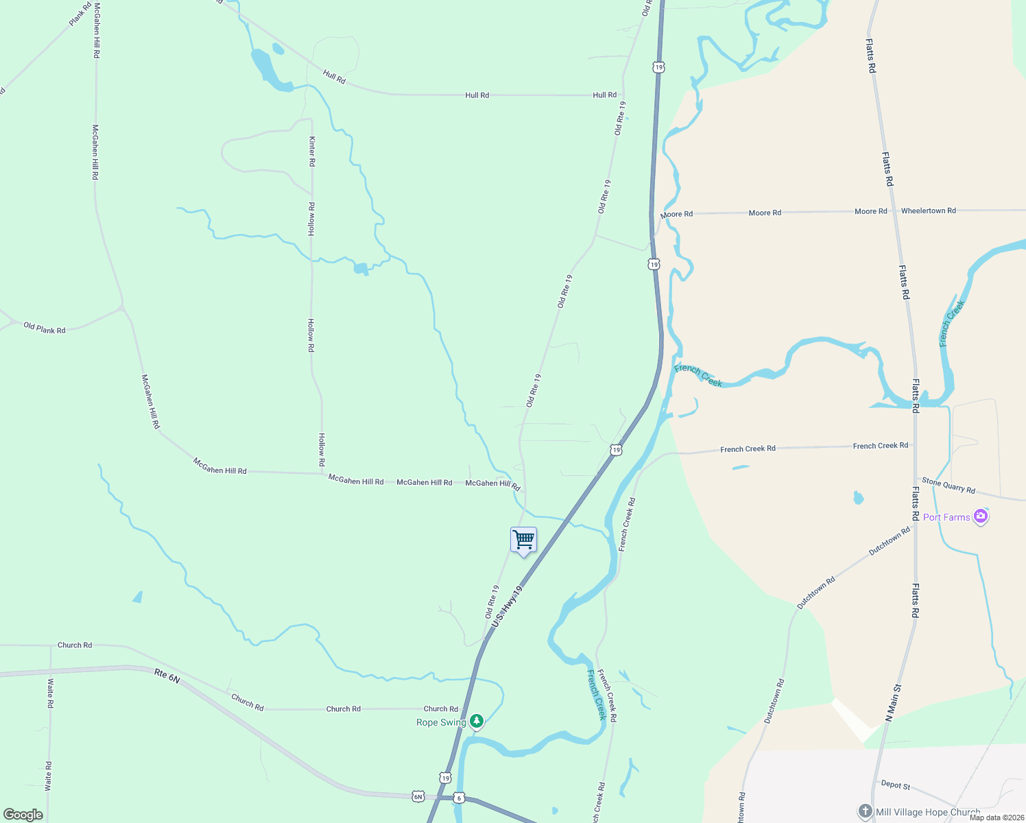map of restaurants, bars, coffee shops, grocery stores, and more near 63 Cherokee Drive in Waterford