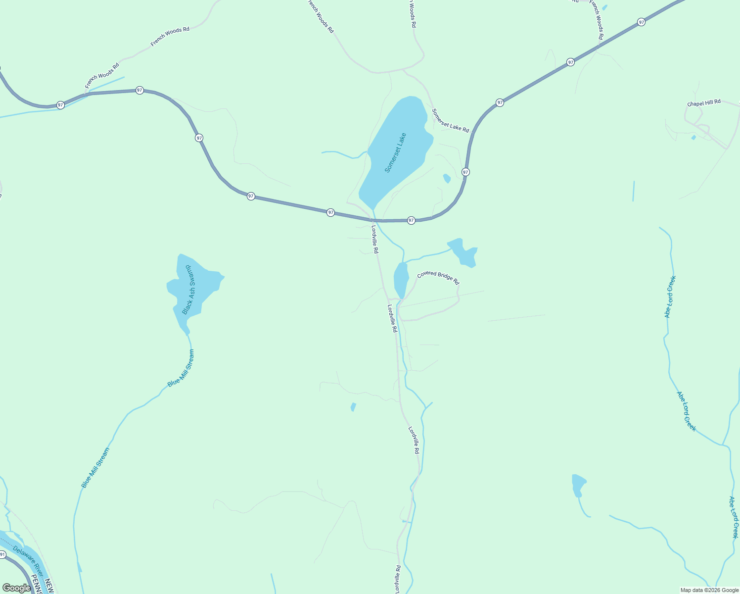 map of restaurants, bars, coffee shops, grocery stores, and more near Beech Rd in Delaware