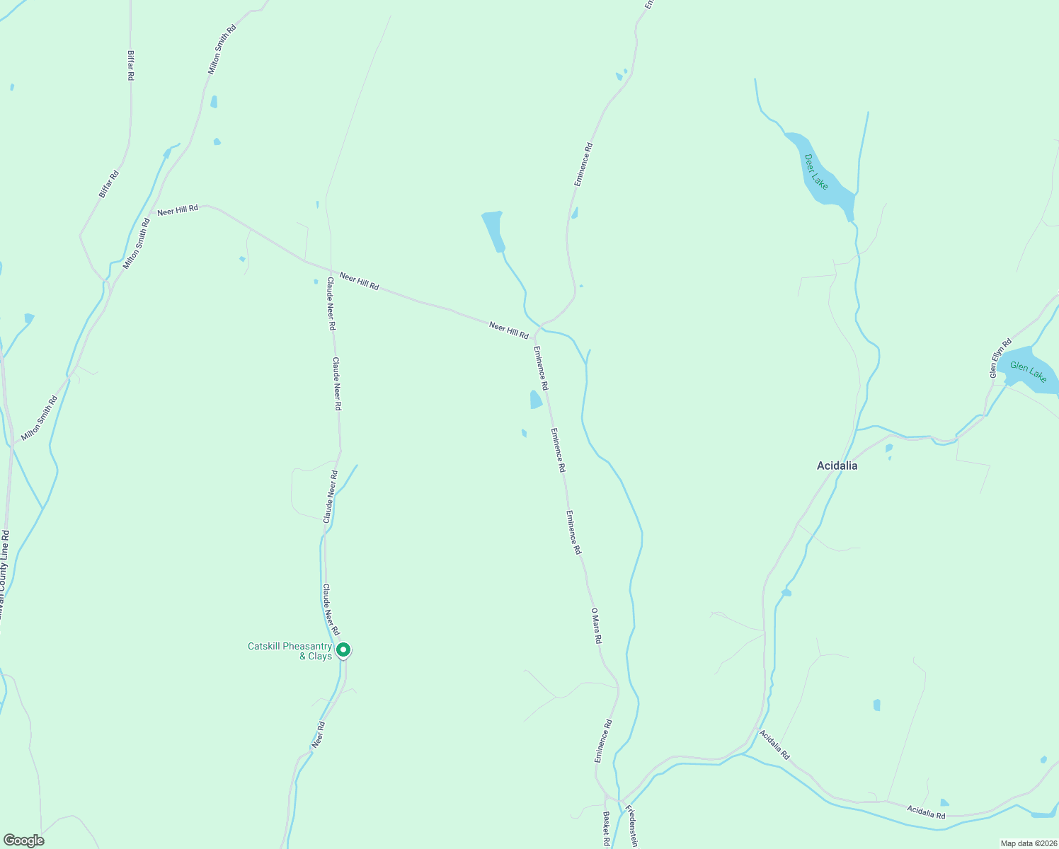 map of restaurants, bars, coffee shops, grocery stores, and more near 3424 Eminence Road in Long Eddy