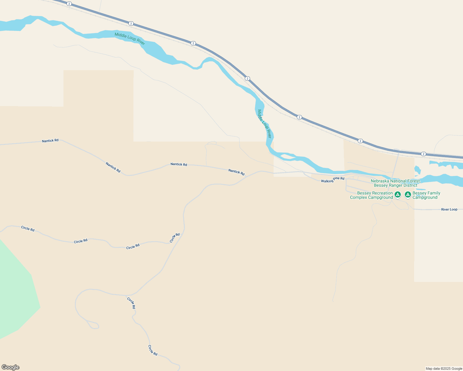 map of restaurants, bars, coffee shops, grocery stores, and more near Nebraska 86B Spur in Halsey