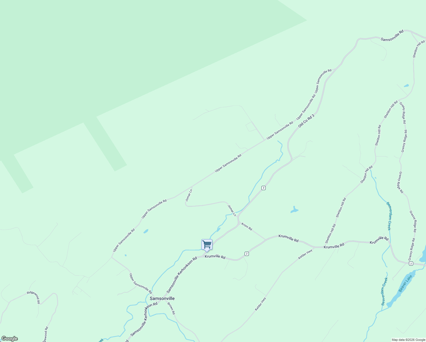 map of restaurants, bars, coffee shops, grocery stores, and more near 244 Upper Samsonville Road in Olivebridge