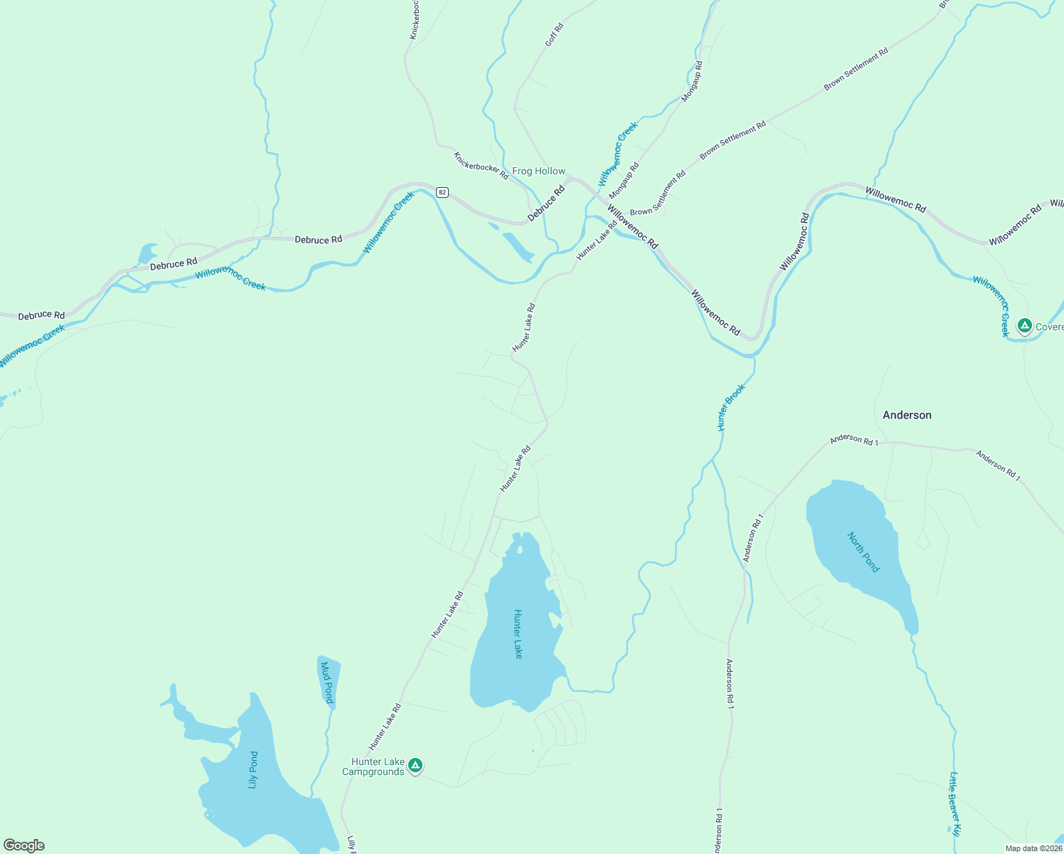 map of restaurants, bars, coffee shops, grocery stores, and more near 38 Mountain Terrace Road in Parksville