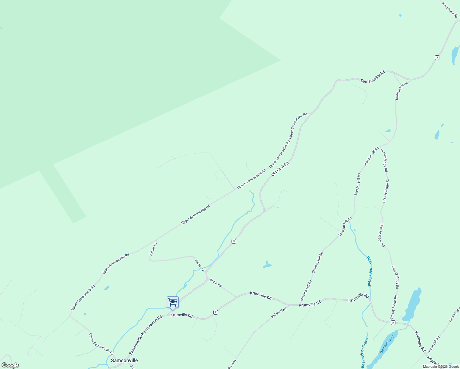 map of restaurants, bars, coffee shops, grocery stores, and more near 162 Upper Samsonville Road in Olivebridge
