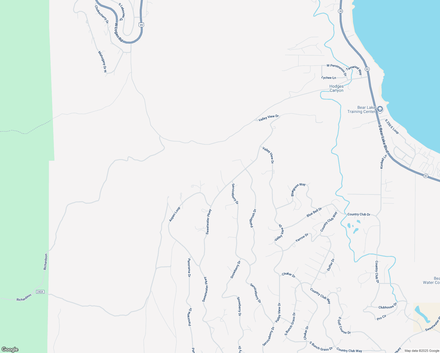 map of restaurants, bars, coffee shops, grocery stores, and more near 2173 South Service Berry Circle in Garden City