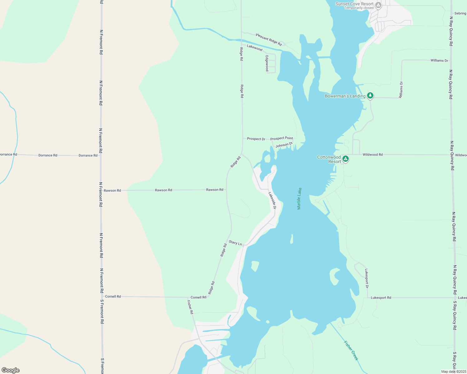 179 Ridge Road, Quincy MI Walk Score