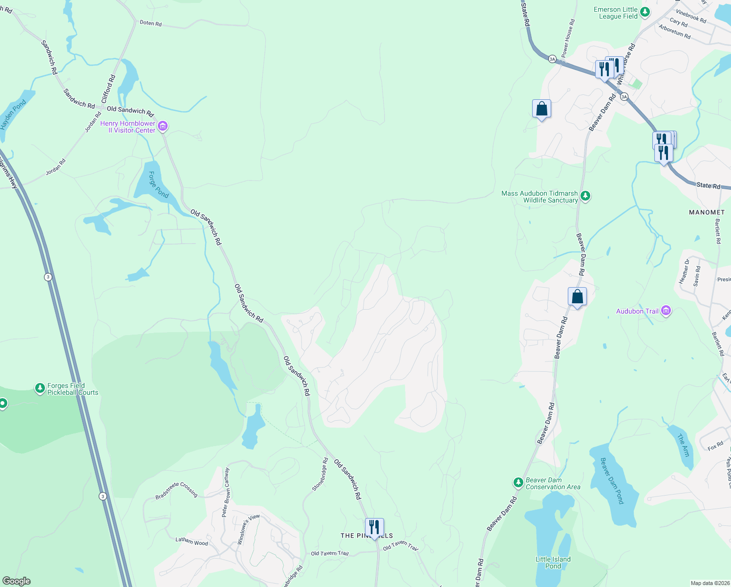 map of restaurants, bars, coffee shops, grocery stores, and more near 18 Birmingham in Plymouth