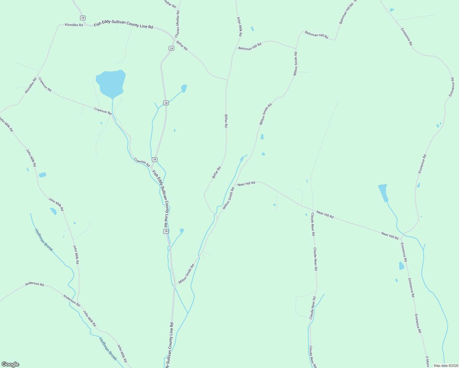 map of restaurants, bars, coffee shops, grocery stores, and more near 836 Milton Smith Rd in Long Eddy