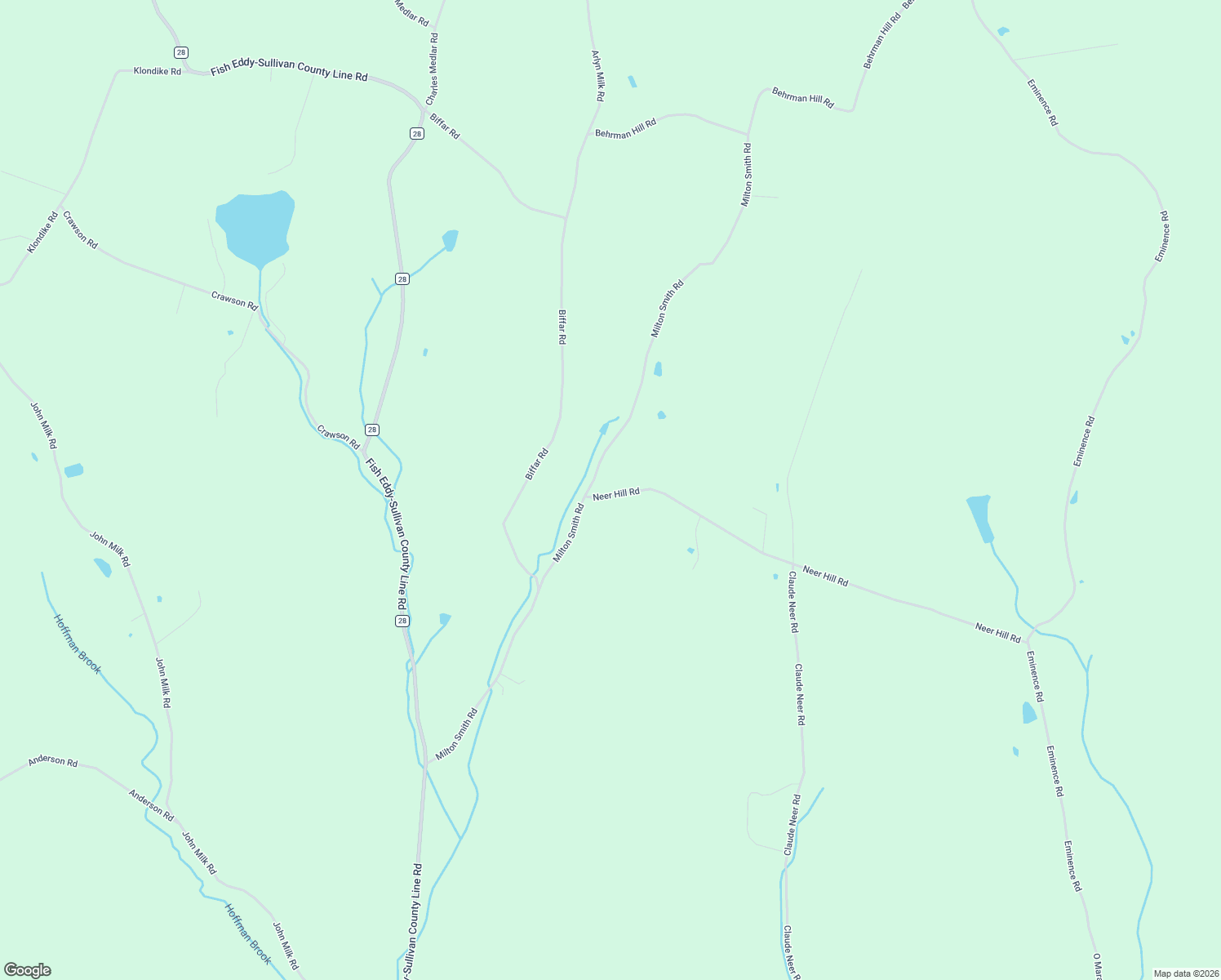 map of restaurants, bars, coffee shops, grocery stores, and more near 836 Milton Smith Road in Long Eddy