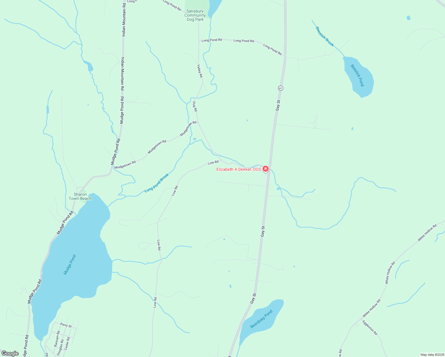 map of restaurants, bars, coffee shops, grocery stores, and more near 12 Rolling Hills Drive in Sharon