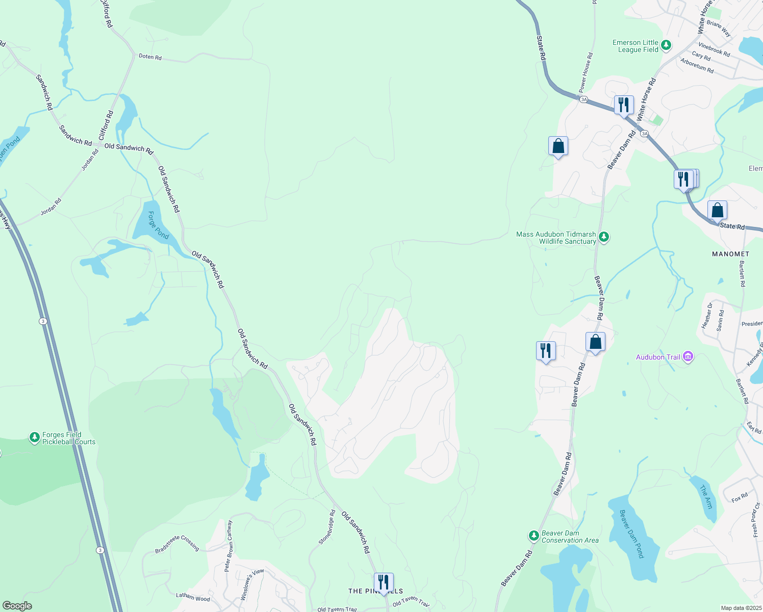 map of restaurants, bars, coffee shops, grocery stores, and more near 38 Birmingham in Plymouth