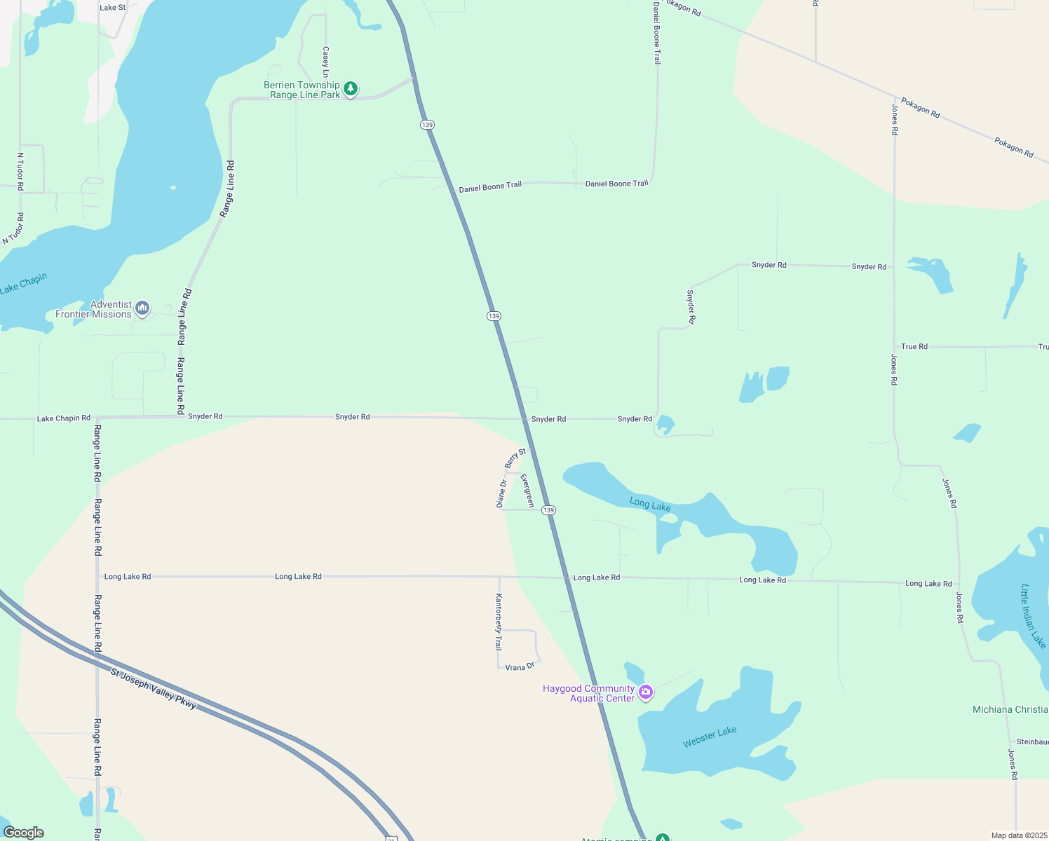 10901 Michigan 139, Berrien Springs MI Walk Score