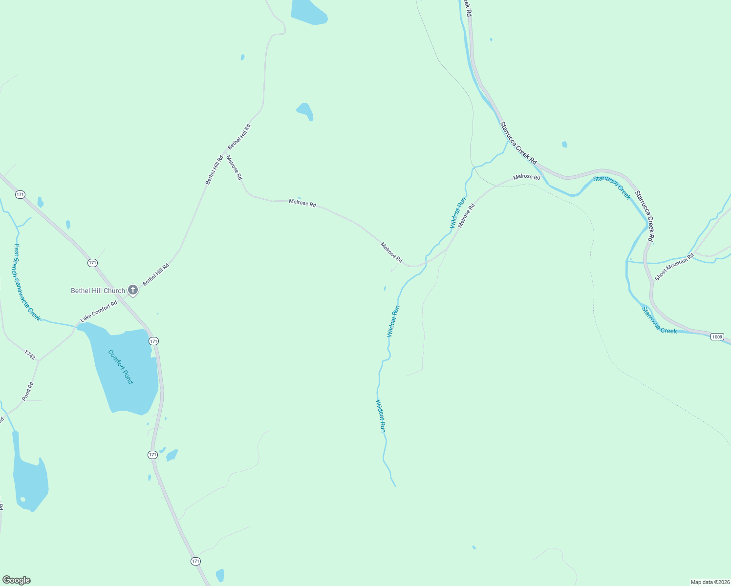 map of restaurants, bars, coffee shops, grocery stores, and more near 998 Melrose Road in Susquehanna