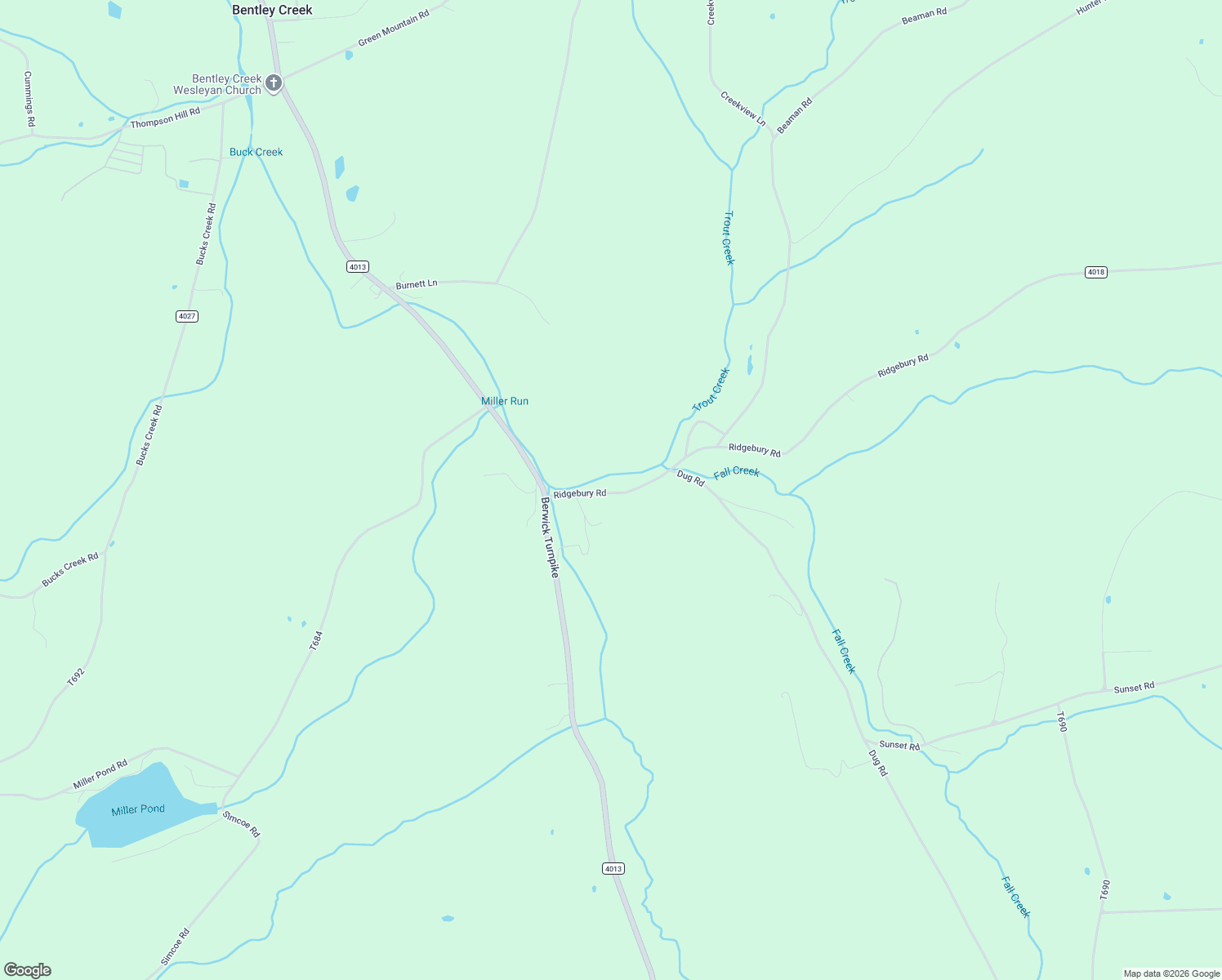 map of restaurants, bars, coffee shops, grocery stores, and more near 253 Ridgebury Road in Columbia Cross Roads