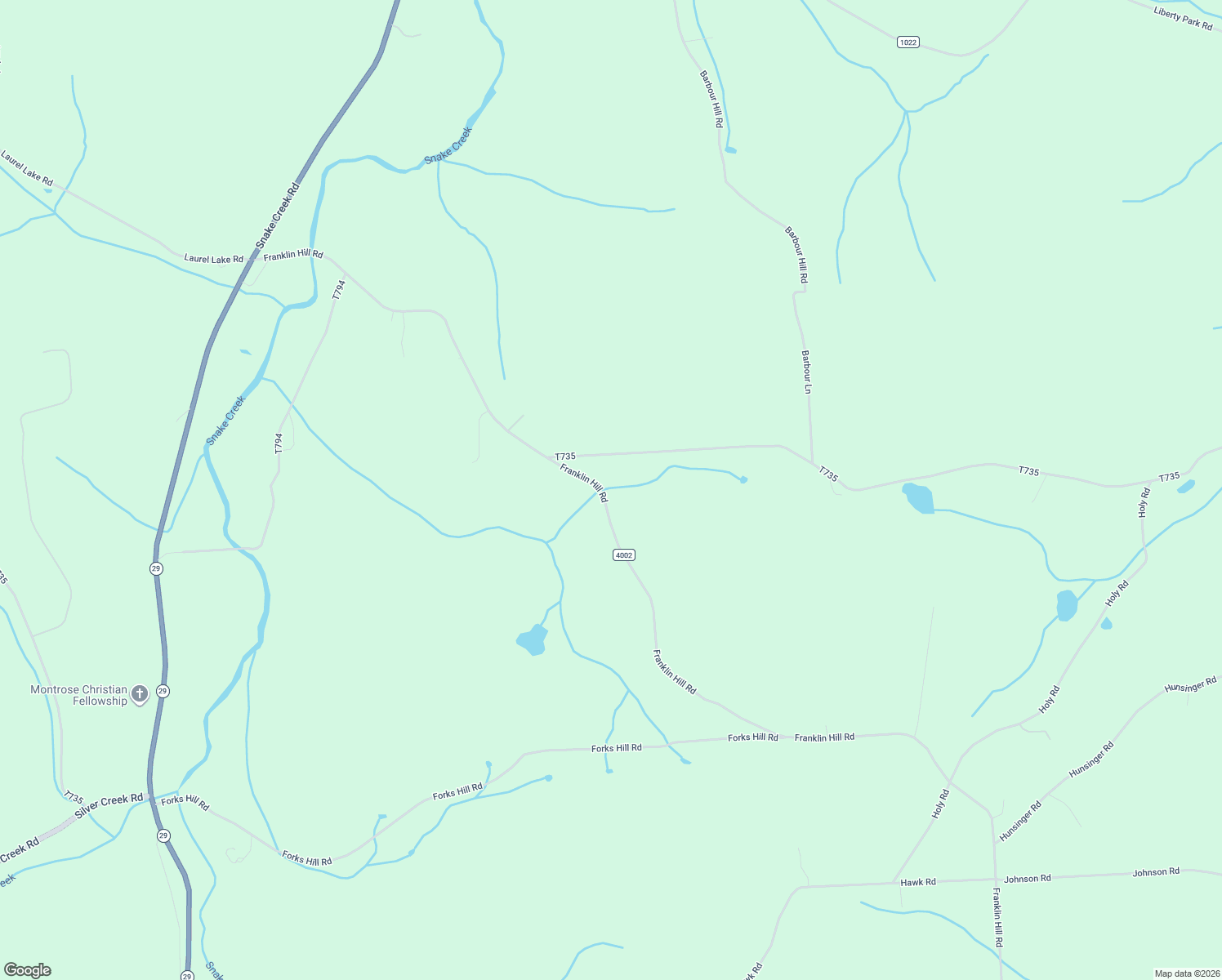 map of restaurants, bars, coffee shops, grocery stores, and more near 2526 Franklin Hill Road in Hallstead