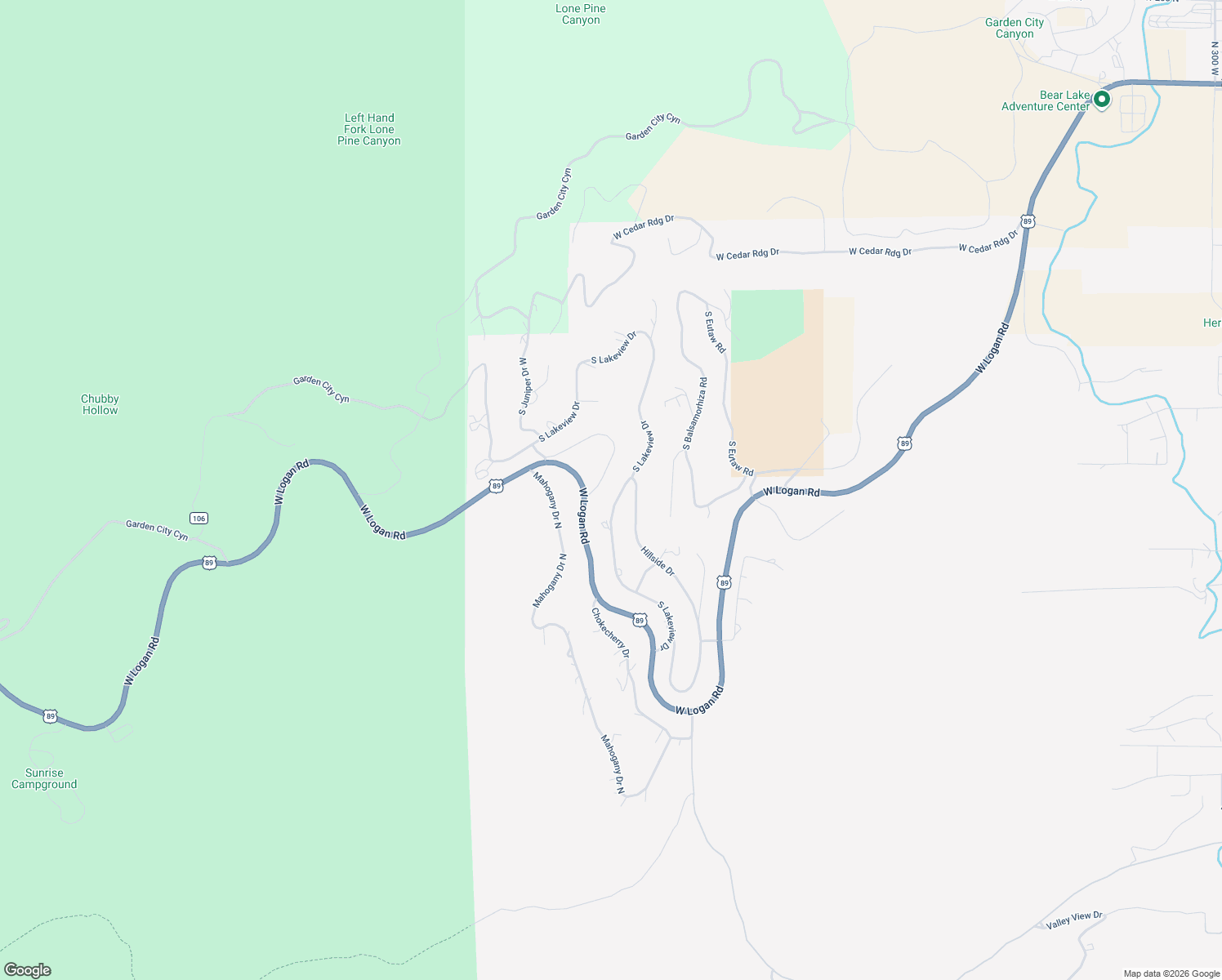 map of restaurants, bars, coffee shops, grocery stores, and more near 899 South Lakeview Drive in Garden City