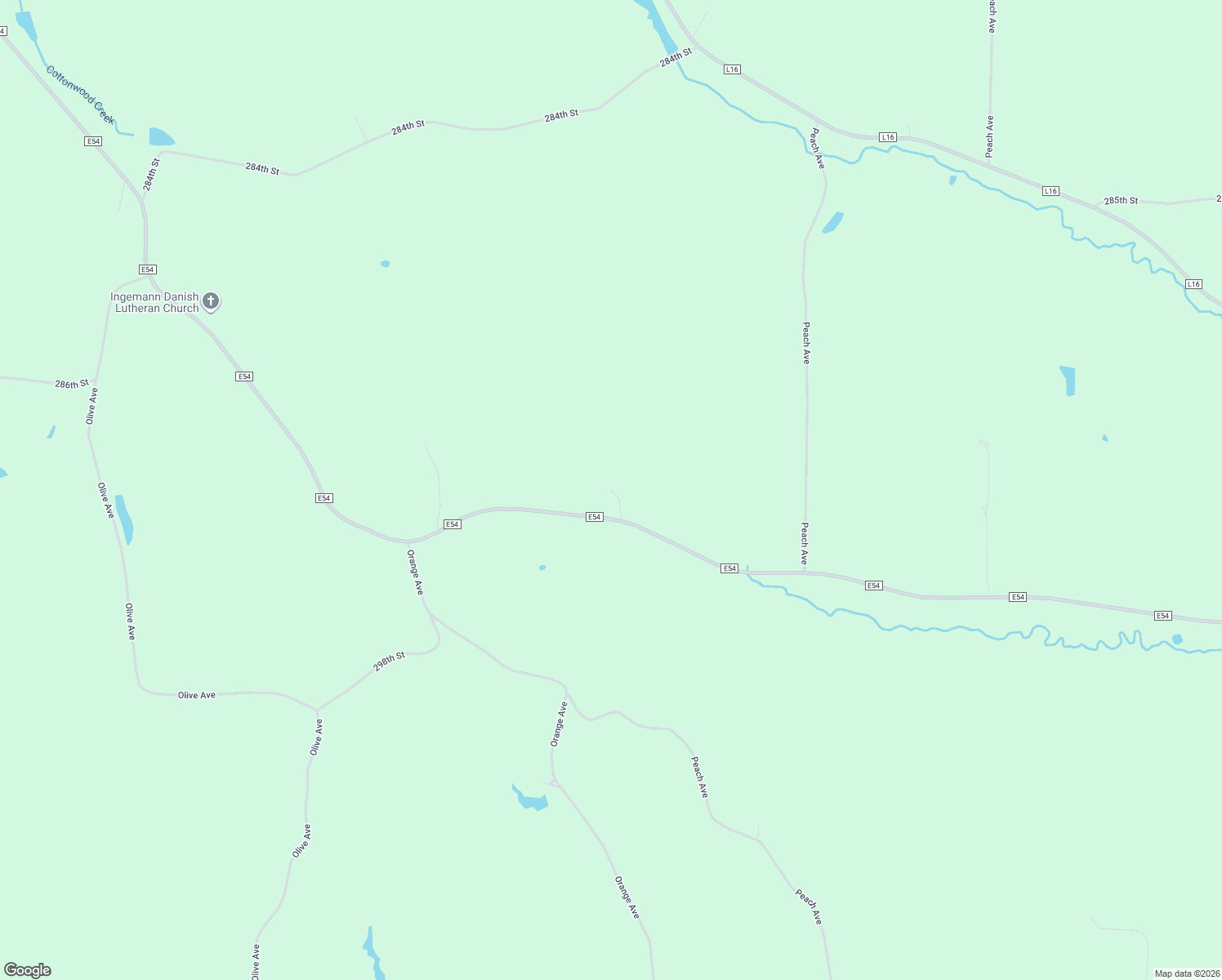 map of restaurants, bars, coffee shops, grocery stores, and more near County Highway E54 in Moorhead