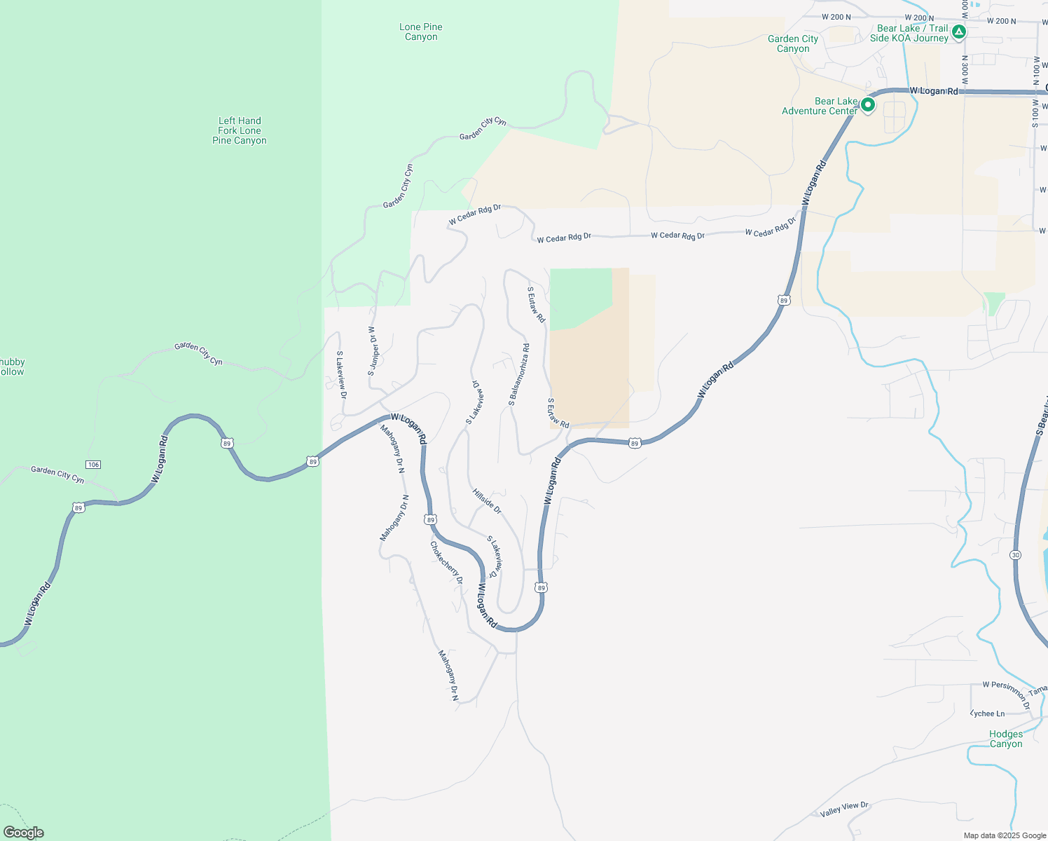 map of restaurants, bars, coffee shops, grocery stores, and more near 874 South Balsamorhiza Road in Garden City