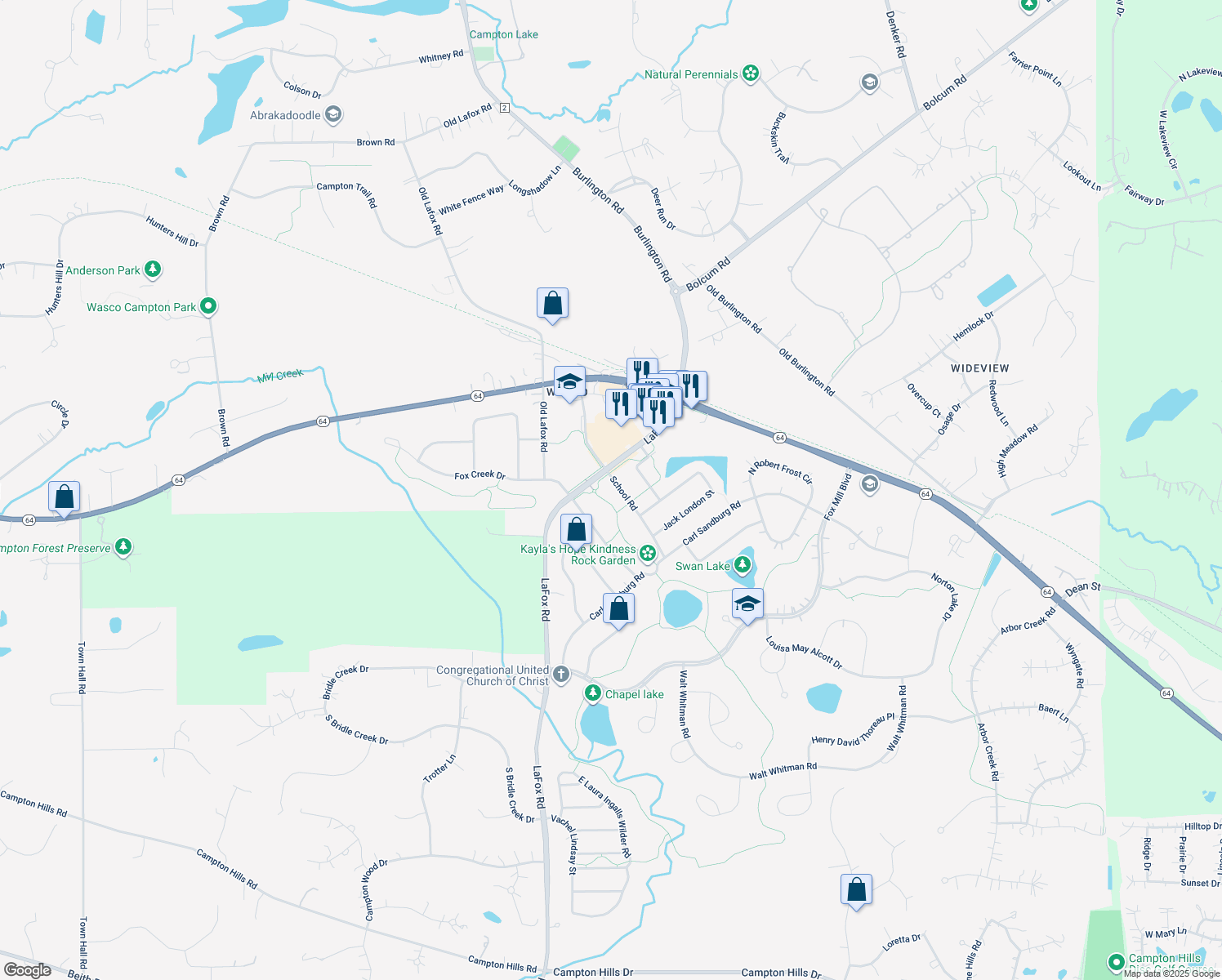 Campton Hills IL Walk Score