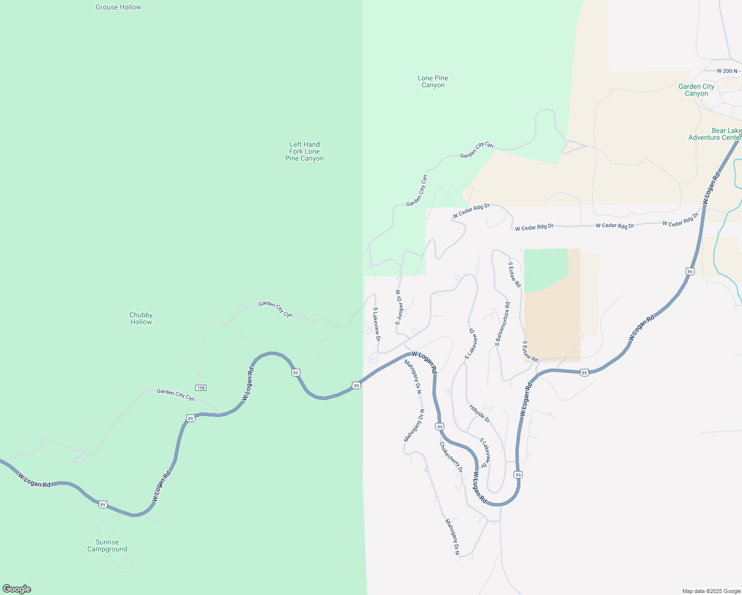map of restaurants, bars, coffee shops, grocery stores, and more near 413 South Lakeview Drive in Garden City